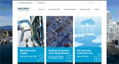 Desktop Screenshot of discoverycapital.com